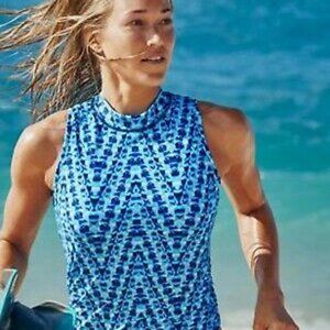 Athleta Bora Bora EUC Tie Dye Rashguard (12-14) L